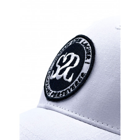 Casquette S2S logo Motivation Blanc