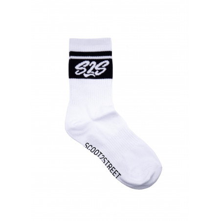 Chaussettes blanches S2S Vague Chaussettes blanches S2S Vague