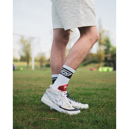 Chaussettes blanches S2S Vague Chaussettes blanches S2S Vague