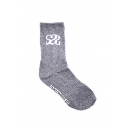 Chaussettes grises S2S Logo