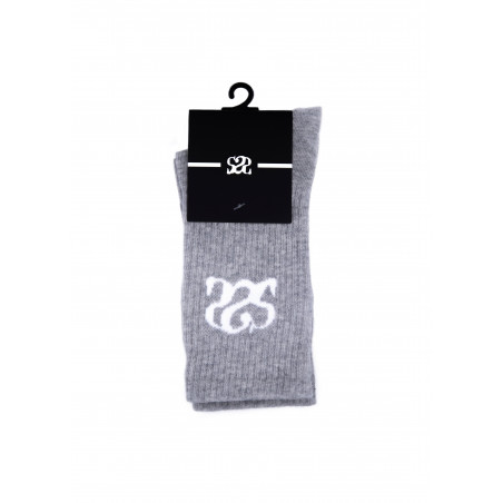 Chaussettes grises S2S Logo