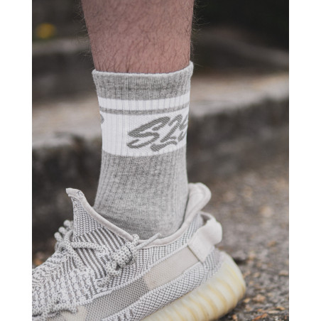 Chaussettes grises S2S Vague Chaussettes grises S2S Vague