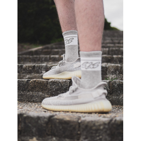 Chaussettes grises S2S Vague Chaussettes grises S2S Vague