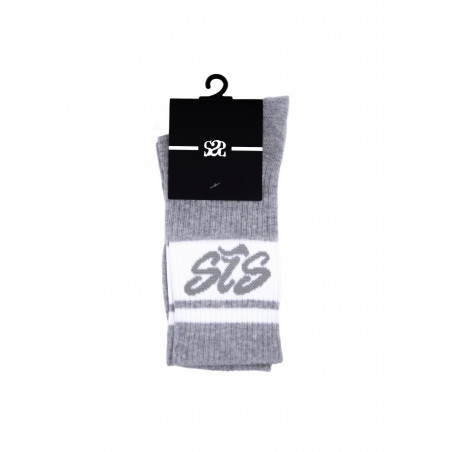 Chaussettes grises S2S Vague Chaussettes grises S2S Vague