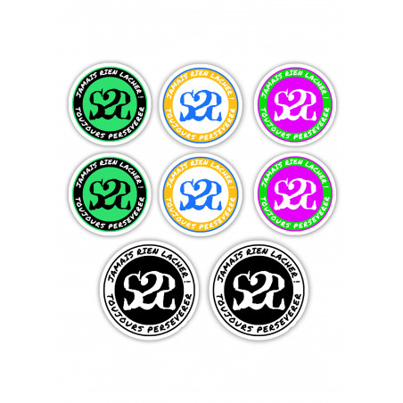 Lot 8 Stickers S2S Motivation Lot 8 Stickers S2S Motivation
