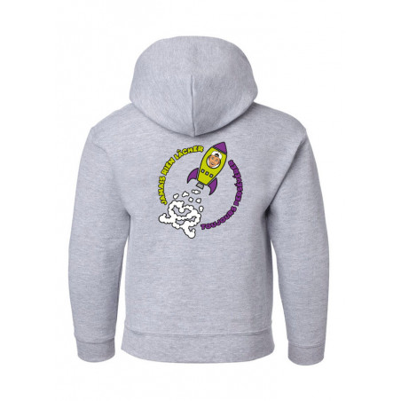 Sweat S2S Fusée Gris enfant Sweat S2S Fusée Gris enfant