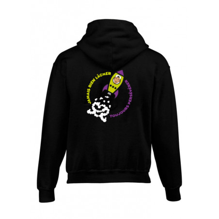 Sweat S2S Fusée Noir enfant Sweat S2S Fusée Noir enfant