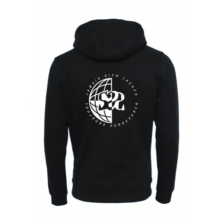 Sweat S2S Globe Noir Adulte Sweat S2S Globe Noir Adulte