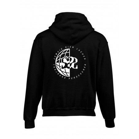 Sweat S2S Globe Noir Enfant Sweat S2S Globe Noir Enfant