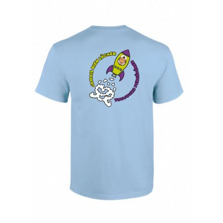 T-shirt S2S Fusée Bleu T-shirt S2S Fusée Bleu