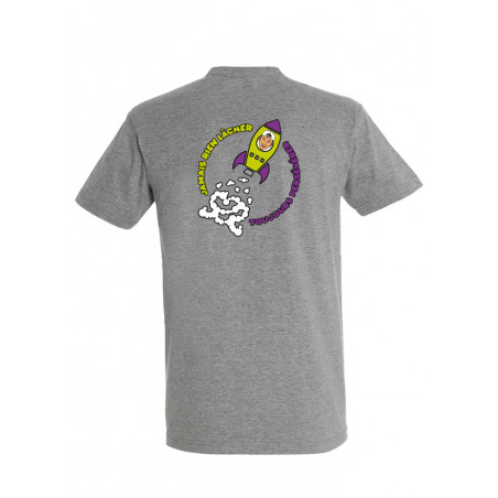 T-shirt S2S Fusée Gris T-shirt S2S Fusée Gris
