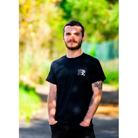T-shirt S2S Globe Noir T-shirt S2S Globe Noir