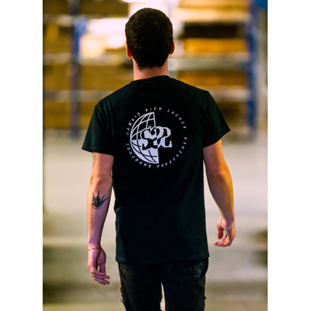 T-shirt S2S Globe Noir T-shirt S2S Globe Noir